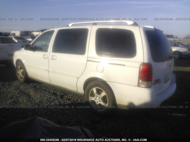 1GNDV33L35D177093 - 2005 CHEVROLET UPLANDER LT WHITE photo 3