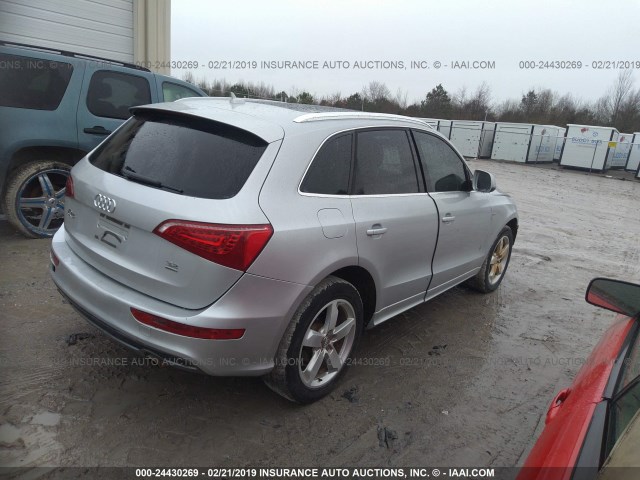 WA1DKAFP7CA040719 - 2012 AUDI Q5 PREMIUM PLUS SILVER photo 4