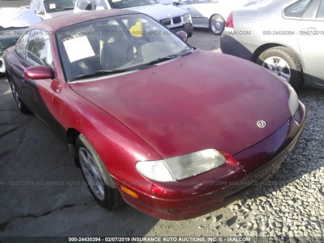 1YVGE31A6P5152459 - 1993 MAZDA MX-6 RED photo 1