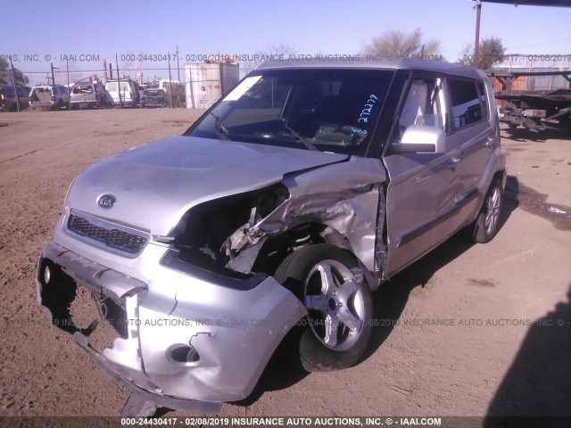 KNDJT2A2XB7272279 - 2011 KIA SOUL +/!/SPORT SILVER photo 6