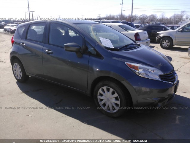 3N1CE2CP5GL351120 - 2016 NISSAN VERSA NOTE S/S PLUS/SV/SL/SR GRAY photo 1