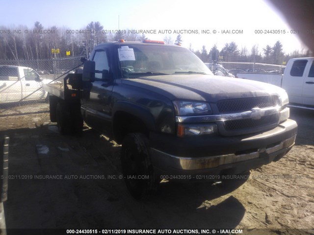 1GBJK34U43E157944 - 2003 CHEVROLET SILVERADO K3500 BLACK photo 1