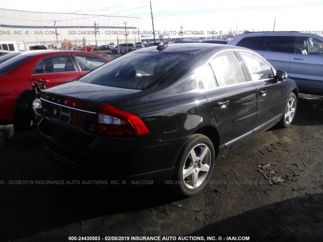 YV1AH992691093212 - 2009 VOLVO S80 T6 BLACK photo 4