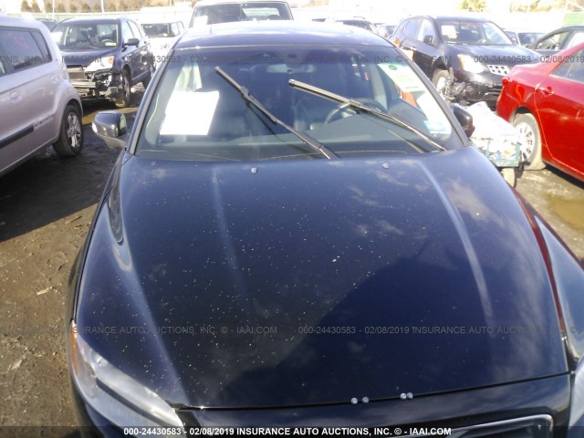 YV1AH992691093212 - 2009 VOLVO S80 T6 BLACK photo 6