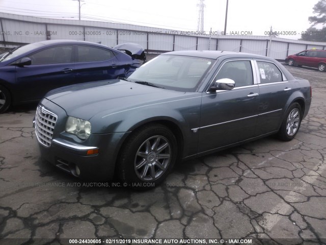 2C3KA63H96H196863 - 2006 CHRYSLER 300C GRAY photo 2