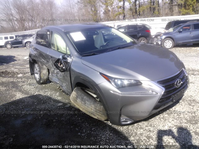 JTJBARBZ2H2117369 - 2017 LEXUS NX 200T/BASE/F SPORT GRAY photo 1