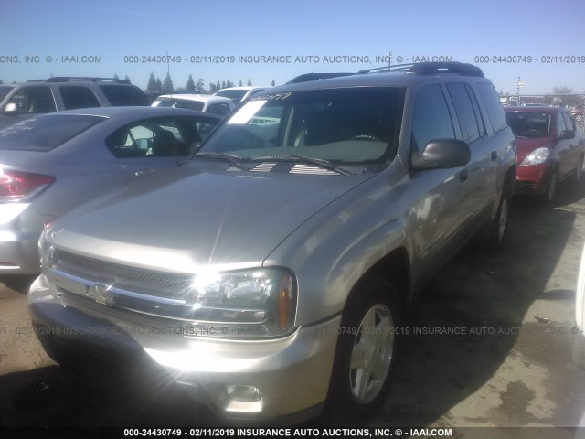 1GNES16S836200762 - 2003 CHEVROLET TRAILBLAZER EXT GRAY photo 2