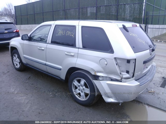 1J8GR48K17C606054 - 2007 JEEP GRAND CHEROKEE LAREDO/COLUMBIA/FREEDOM 棕色 照片 3