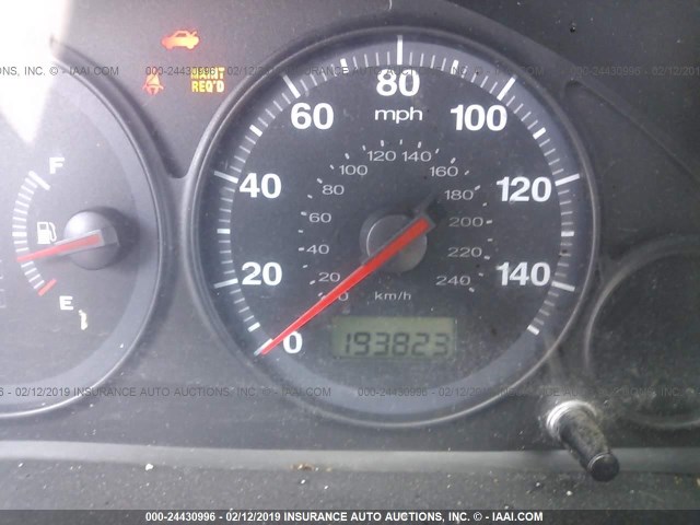 1HGES16394L024066 - 2004 HONDA CIVIC DX VP BLUE photo 7