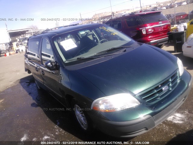 2FMZA5145XBA81309 - 1999 FORD WINDSTAR LX GREEN photo 1