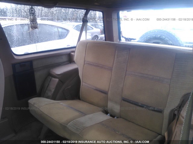 1GKCT18Z7K0511502 - 1989 GMC S15 JIMMY BLACK photo 8