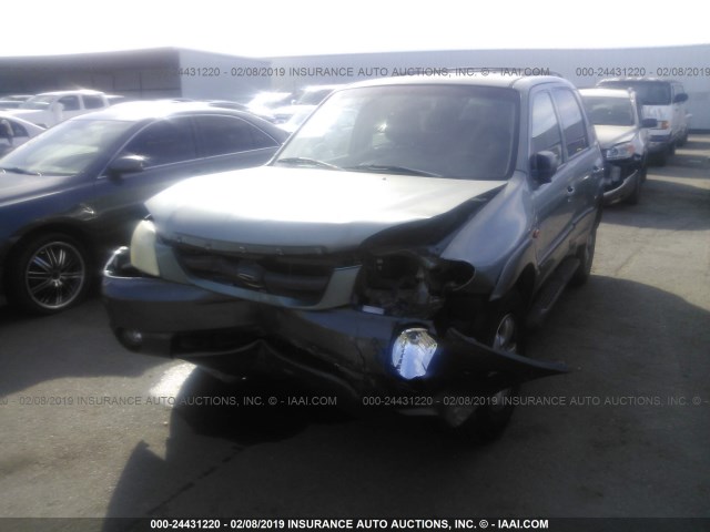 4F2CZ06113KM00211 - 2003 MAZDA TRIBUTE ES 绿色 照片 2