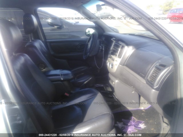 4F2CZ06113KM00211 - 2003 MAZDA TRIBUTE ES 绿色 照片 5