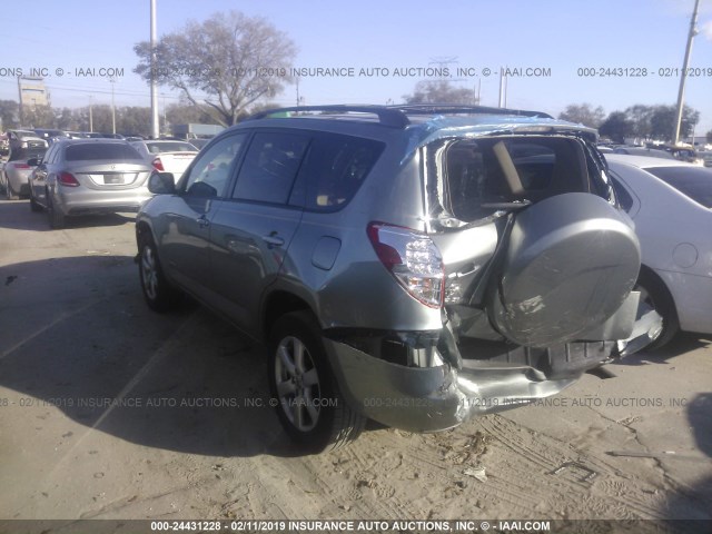 JTMZD31V186078271 - 2008 TOYOTA RAV4 LIMITED GREEN photo 3