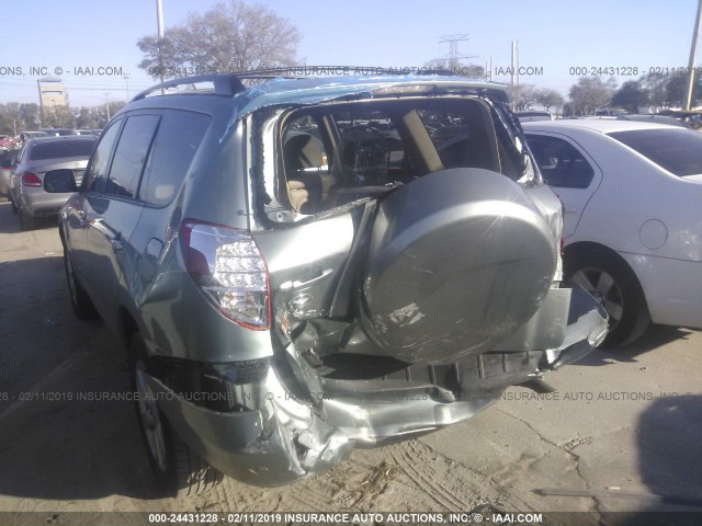 JTMZD31V186078271 - 2008 TOYOTA RAV4 LIMITED GREEN photo 6