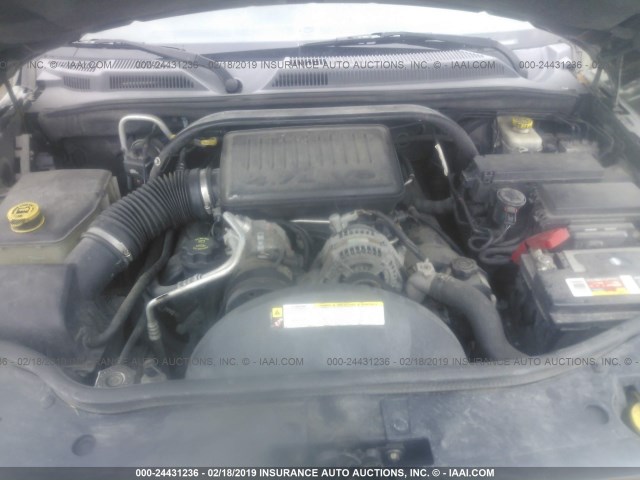 1J8HG48P37C554335 - 2007 JEEP COMMANDER GREEN photo 10