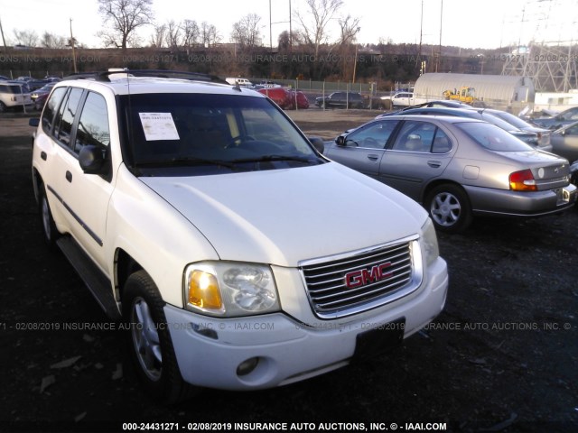 1GKDT13S772229502 - 2007 GMC ENVOY WHITE photo 1