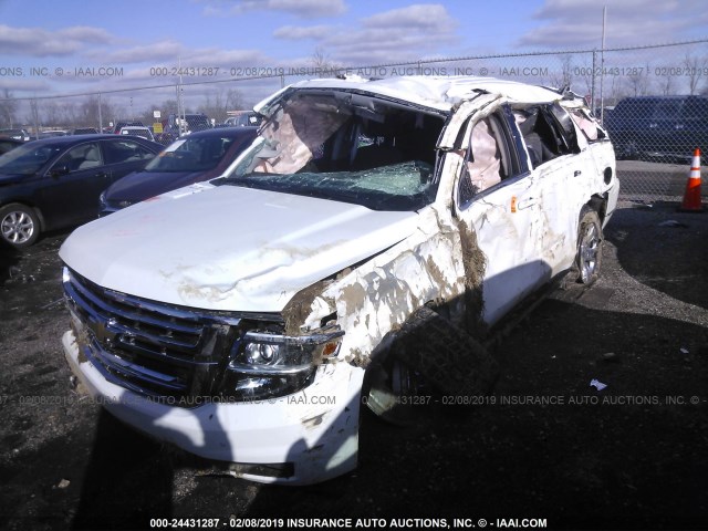 1GNSKBKC7JR369898 - 2018 CHEVROLET TAHOE K1500 LT WHITE photo 6