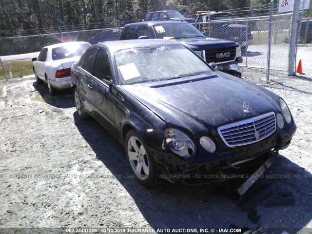 WDBUF26J85A563230 - 2005 MERCEDES-BENZ E 320 CDI BLACK photo 1