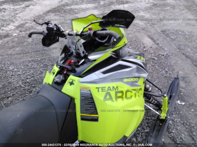 4UF19SNW9KT110249 - 2019 ARCTIC CAT ZR 8000  Yaşıl foto 5