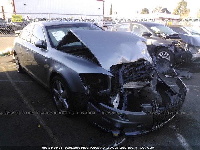 WAUAH74F08N028428 - 2008 AUDI A6 3.2 GRAY photo 1