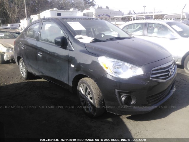 ML32F3FJ4JHF06318 - 2018 MITSUBISHI MIRAGE G4 ES Negro foto 1