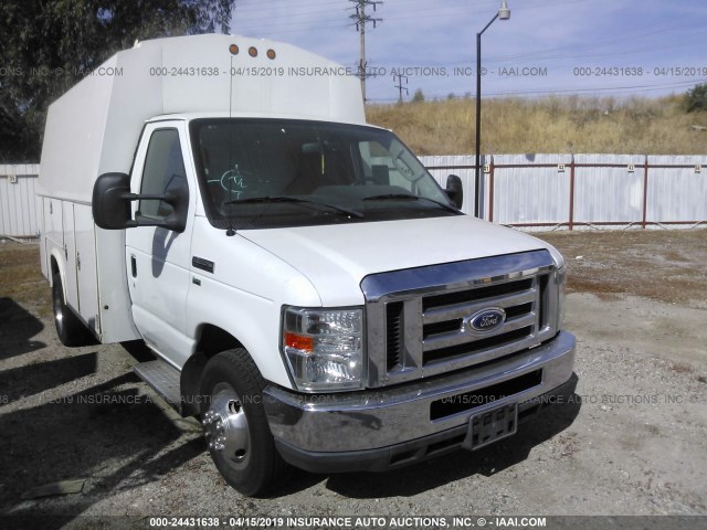 1FDWE3FL4EDA68473 - 2014 FORD ECONOLINE E350 SUPER DUTY CTWAY VAN Unknown photo 1