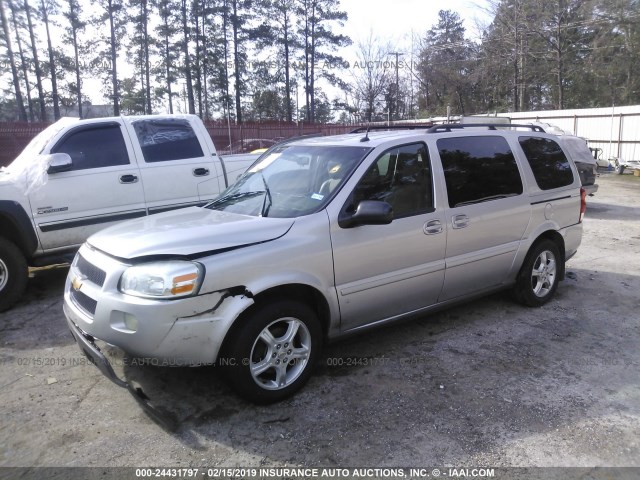 1GNDV33L96D133763 - 2006 CHEVROLET UPLANDER LT SILVER photo 2