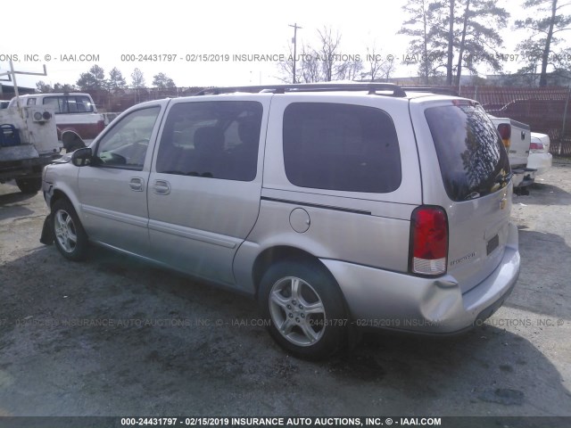 1GNDV33L96D133763 - 2006 CHEVROLET UPLANDER LT SILVER photo 3