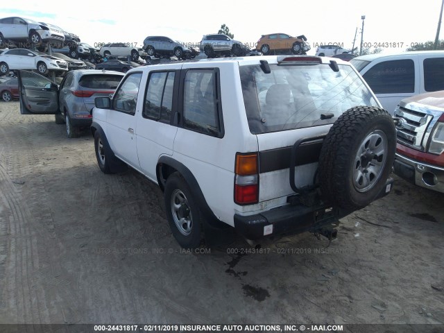 JN8HD17Y3SW033197 - 1995 NISSAN PATHFINDER LE/SE/XE WHITE photo 3