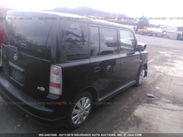 JTLKT334940168407 - 2004 TOYOTA SCION XB 黑色 照片 4