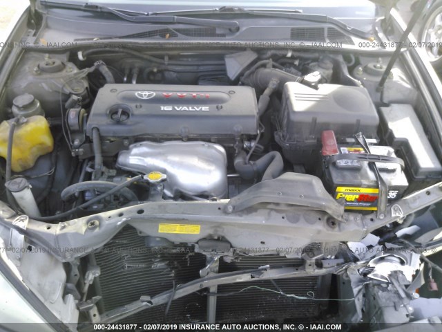 JTDBE32KX40257036 - 2004 TOYOTA CAMRY LE/XLE 灰色 照片 10