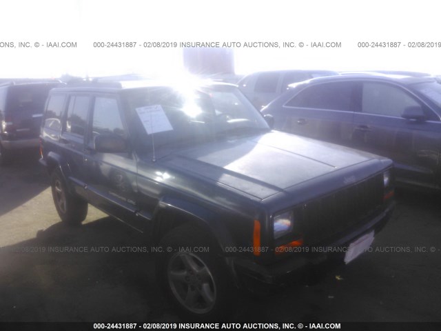 1J4FJ68S6WL264101 - 1998 JEEP CHEROKEE SPORT/CLASSIC შავი ფოტო 1