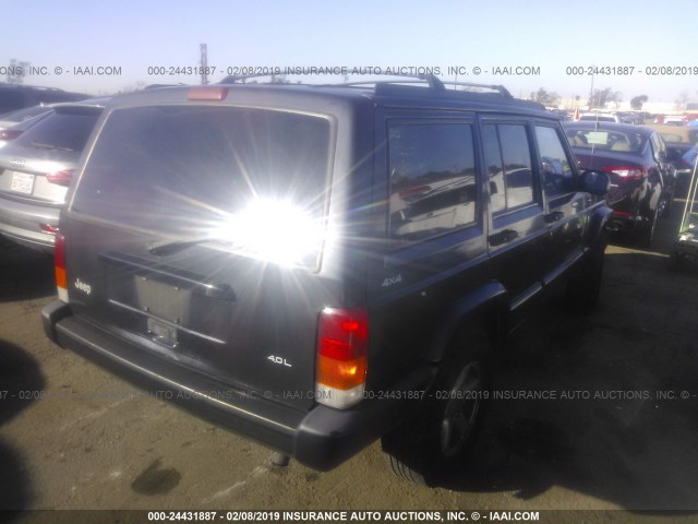 1J4FJ68S6WL264101 - 1998 JEEP CHEROKEE SPORT/CLASSIC შავი ფოტო 4