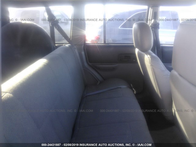 1J4FJ68S6WL264101 - 1998 JEEP CHEROKEE SPORT/CLASSIC შავი ფოტო 8