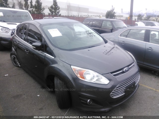 1FADP5BU9FL123075 - 2015 FORD C-MAX SEL GRAY photo 1