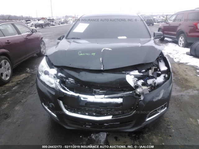 1G11H5SL9EF231736 - 2014 CHEVROLET MALIBU LTZ BLACK photo 6