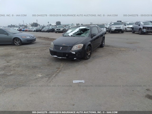 1G2AL18F787285765 - 2008 PONTIAC G5 BLACK photo 2