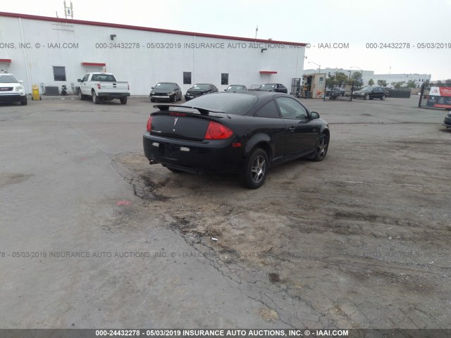 1G2AL18F787285765 - 2008 PONTIAC G5 BLACK photo 4