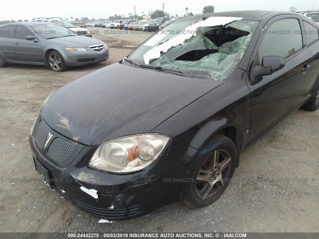 1G2AL18F787285765 - 2008 PONTIAC G5 BLACK photo 6
