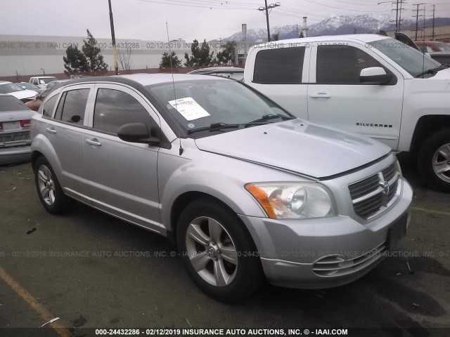 1B3CB4HA9AD619333 - 2010 DODGE CALIBER SXT SILVER photo 1