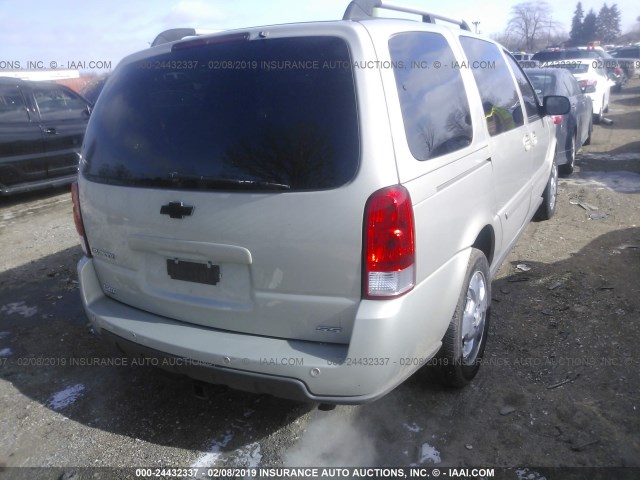 1GNDV33138D210256 - 2008 CHEVROLET UPLANDER LT GOLD photo 4