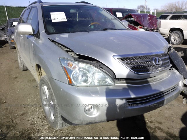 JTJHW31U972014088 - 2007 LEXUS RX 400H SILVER photo 1