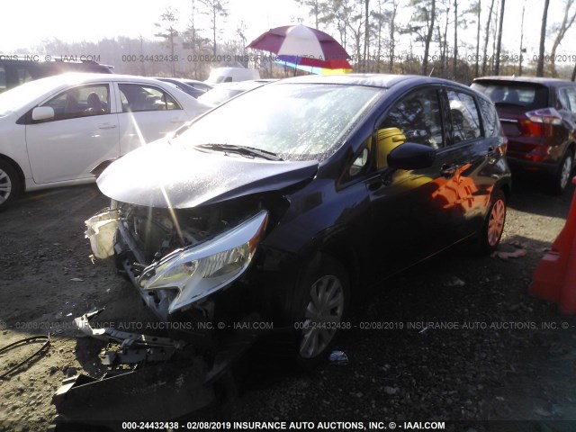 3N1CE2CP9GL355705 - 2016 NISSAN VERSA NOTE S/S PLUS/SV/SL/SR BLACK photo 2