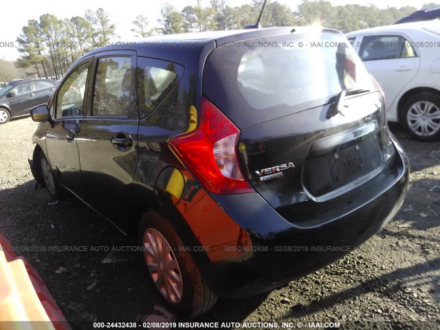 3N1CE2CP9GL355705 - 2016 NISSAN VERSA NOTE S/S PLUS/SV/SL/SR BLACK photo 3