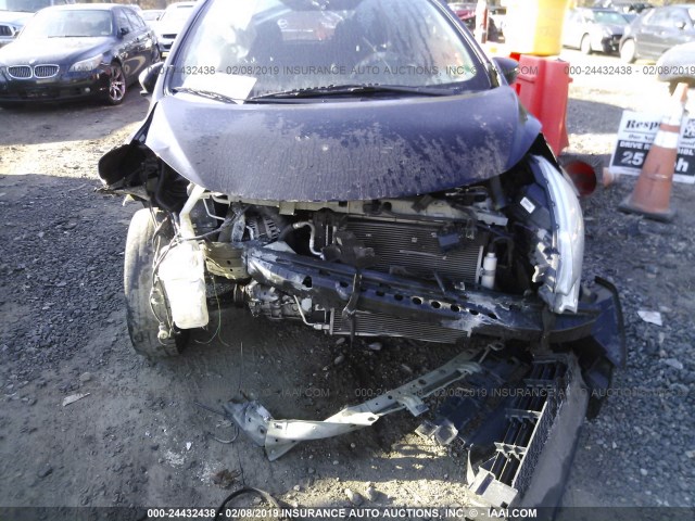 3N1CE2CP9GL355705 - 2016 NISSAN VERSA NOTE S/S PLUS/SV/SL/SR BLACK photo 6