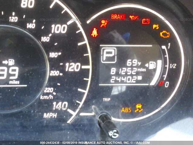 3N1CE2CP9GL355705 - 2016 NISSAN VERSA NOTE S/S PLUS/SV/SL/SR BLACK photo 7