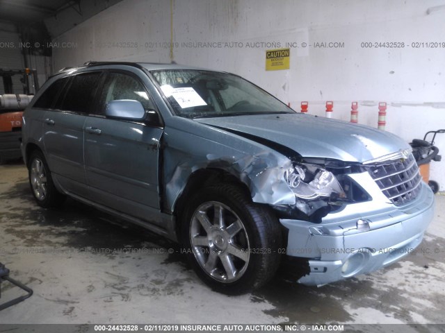 2A8GF78X18R608238 - 2008 CHRYSLER PACIFICA LIMITED BLUE photo 1