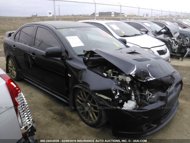 JA3AV66V79U030449 - 2009 MITSUBISHI LANCER RALLIART BLACK photo 1