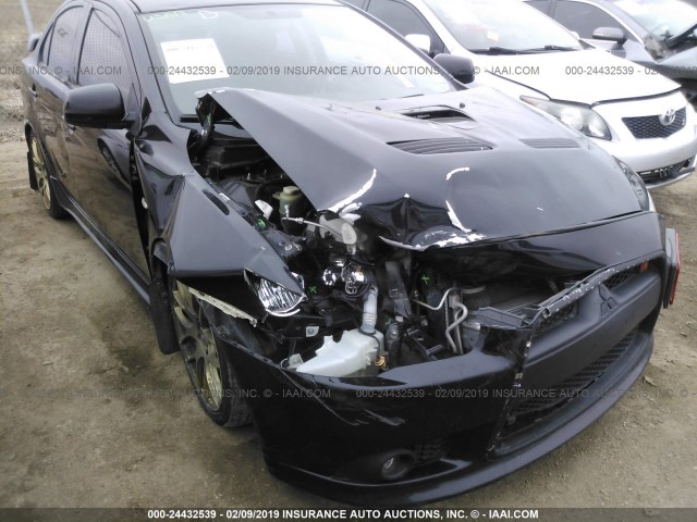 JA3AV66V79U030449 - 2009 MITSUBISHI LANCER RALLIART BLACK photo 6